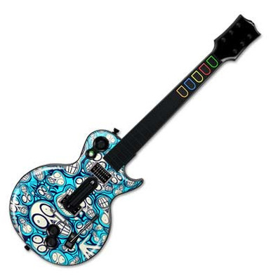 Skin Satch Face Guitar Hero III Wii