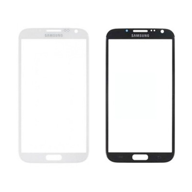 Front Glass for Samsung Galaxy Note 2 Schwarz / Grün