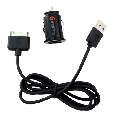 2 in 1 USB Car Charger für iPod/iPhone/iPad