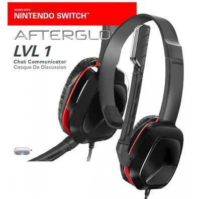 Headset Afterglow Chat LVL 1 Nintendo Switch