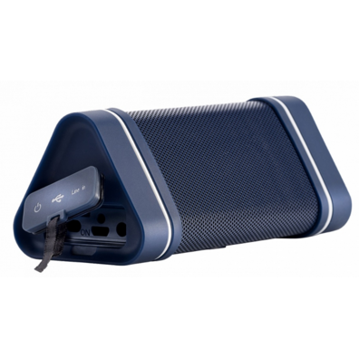 Hercules Lautsprecher Wireless WAE Outdoor 04 Plus Blau