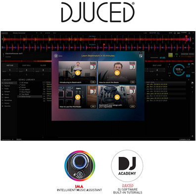 Hercules DJ Learning Kit (Mesa + Altavoces + Auriculares)