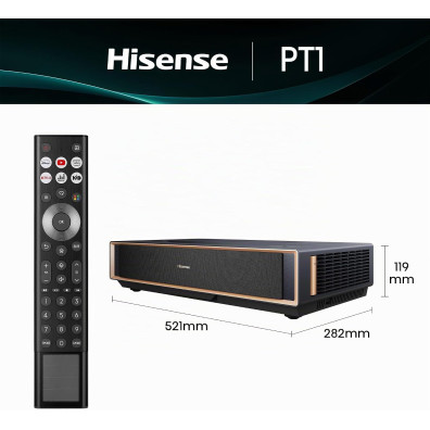 Hisense PT1 Trichroma 4K Projektor Laser Smart Shooting TV Ultracut