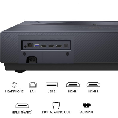 Hisense PT1 Trichroma 4K Projektor Laser Smart Shooting TV Ultracut