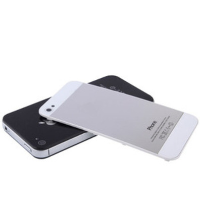 Back cover iPhone 4S  (iPhone 5 style) Weiss