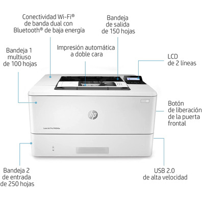 Impresora HP LaserJet Pro M404DW