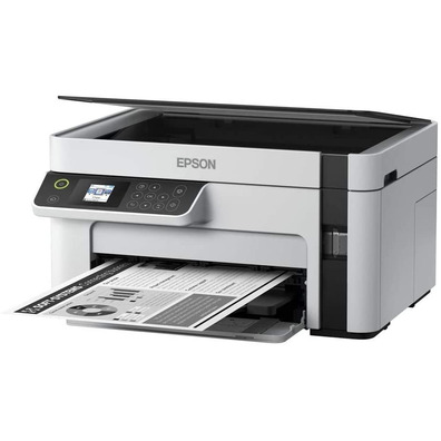 Impresora Recargable Monokromo Multifunción Epson Ecotank ET-M2120 WiFi Blanca