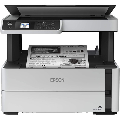 Impresora Recargable Monokromo Multifunción Epson Ecotank ET-M2140 Dúplex Gris