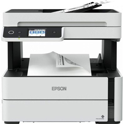 Impresora Recargable Monokromo Multifunción Epson Ecotank ET-M3140 Fax/Dúplex Blanca