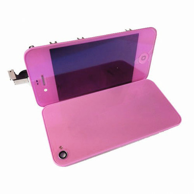 Full Conversion Kit für iPhone 4 Metallic Pink