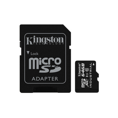 Kingston MicroSDXC 64gb uhs-i Class 10 + SD Adapter