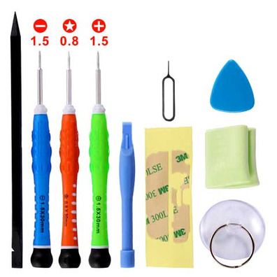9 in 1 Repair Tools Kit for iPhone/iPad/Samsung