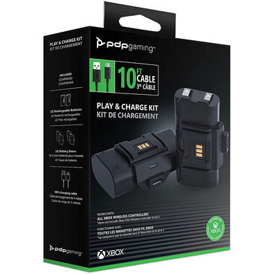 Kit de Juega y Carga PDP Xbox One/Xbox Series X 3 metros