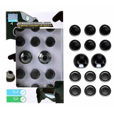 Removable Thumb Stick 14 in 1 (PS4/XBox One) Project Design Schwarz