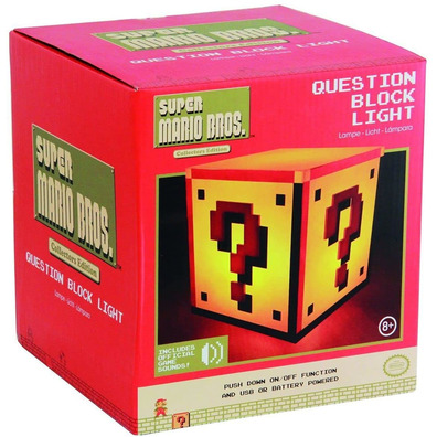 Lámpara USB Super Mario Bros Frage Block