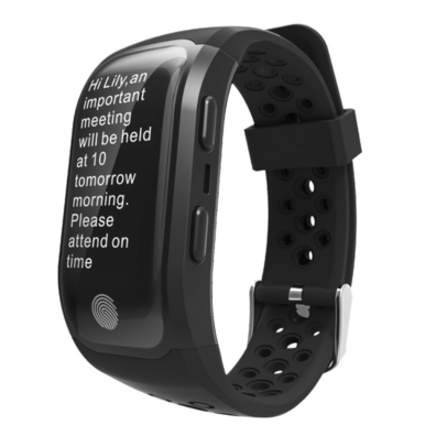 Leotec GPS Training Band Schwarz