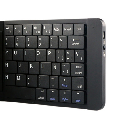 Leotec Mini Bluetooth Tastatur mit schwarzer Batterie