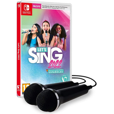 Let' s Sing 2022 + 2 Micrófonos Switch