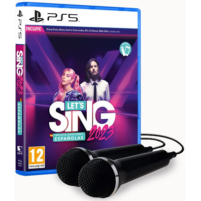Let' s Sing 2023 + 2 Micrófonos PS5