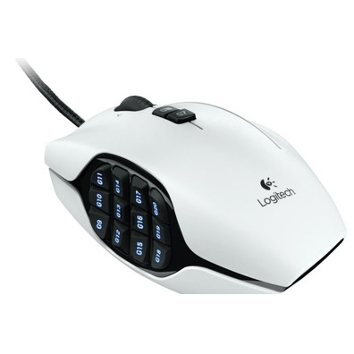 Logitech G600 MMO Gaming Mouse Weiss