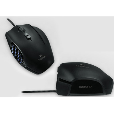 Logitech G600 MMO Gaming Mouse Schwarz