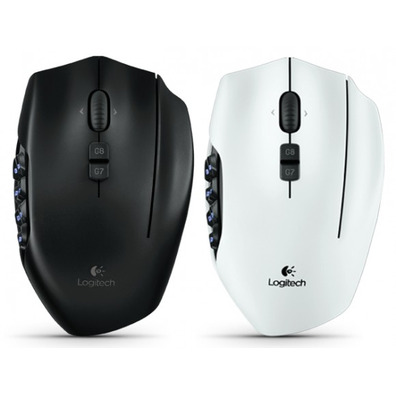 Logitech G600 MMO Gaming Mouse Weiss