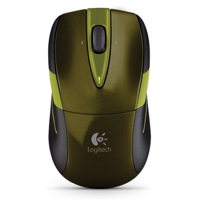 Logitech M525 Wireless Schwarz / Grün