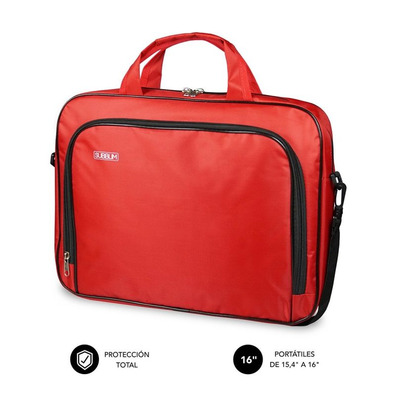 Maletín Subblim Oxford para Portátiles hasta 16 " Rojo