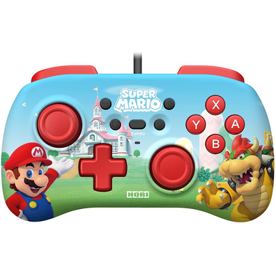 Mando Horipad Kabel Mini Edición Super Mario Switch