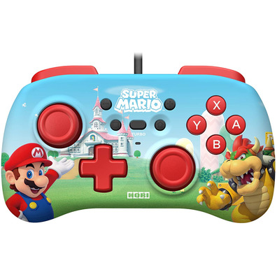 Mando Horipad Kabel Mini Edición Super Mario Switch