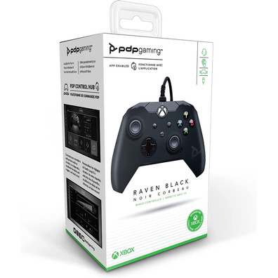 Mando PDP Wired Controller Raven Black (Xbox One/Xbox Series)