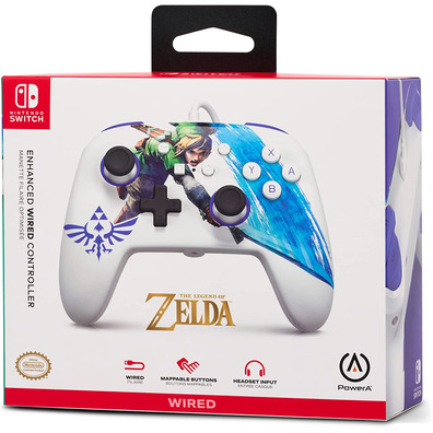 Mando Power A Wired Controller The Legend of Zelda Sword Attack