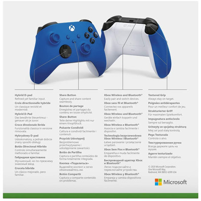 Mando Xbox Series Shock Blue