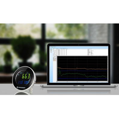 Medidor de CO2 Bresser Luftqualität Monitor