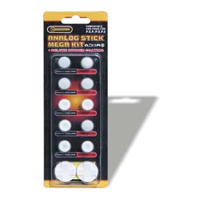 Analog Stick Mega Kit (White) - PSP/PSP 2000/ PSP 3000