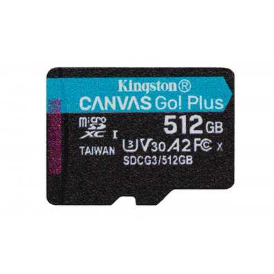 Memoria MicroSD Kingston 512 GB MicroSD Clase 10 UHS-I