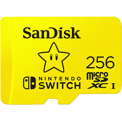Memoria MicroSDXC 256GB Sandisk Switch