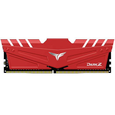 Memoria RAM Teamgruppe Dark Z Rojo 16GB DDR4 3200MHz