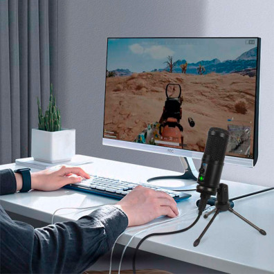 Mikrofon USB BM-65 Streaming / Studie