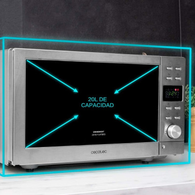 Cecotec GrandHeat 2010 Flachstahl Mikrowelle