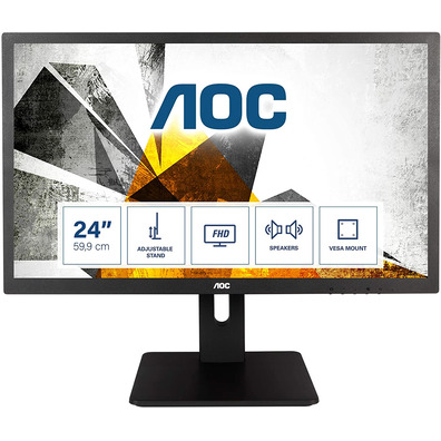 Monitor AOC E2475PWJ 23.6 " Full HD Multimedia Negro