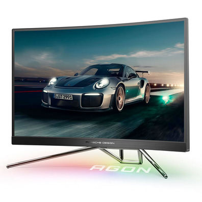 Monitor Curvo AOC Porche Desing Agon 27 " 240Hz/VA