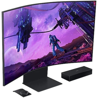 Monitor Gaming Curvo Samsung Odyssey Ark S55BG970NU 55 " /4K/ 1ms/ 165Hz/ VA/ Smart TV