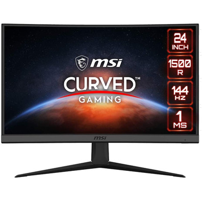 Gaming Monitor MSI Optimx G24C6 Curvo 1500R 23.6 "Schwarz
