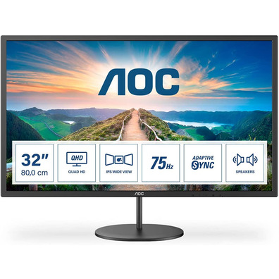 Monitor Profesional AOC Q32V4 31.5 '' QHD Multimedia