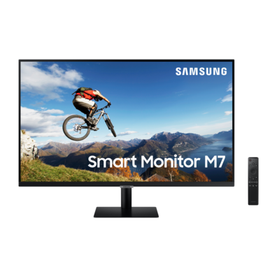 Samsung Monitor S32AM702UU 4K Ultra HD 32 "Schwarz