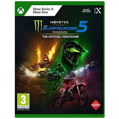 Monster Energy Supercross 5: Das Oficial Videogame Xbox One/Xbox Series X