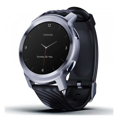 Motorola Moto Watch 100 GPS-Gletscher Silber