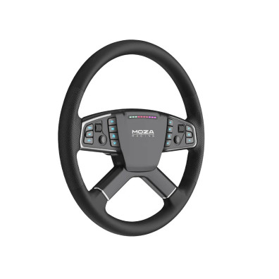 Moza Racing TSW (40cm) Truck Wheel Schwarz PC
