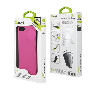 MiniGel Skin für iPhone 5 Muvit Pink